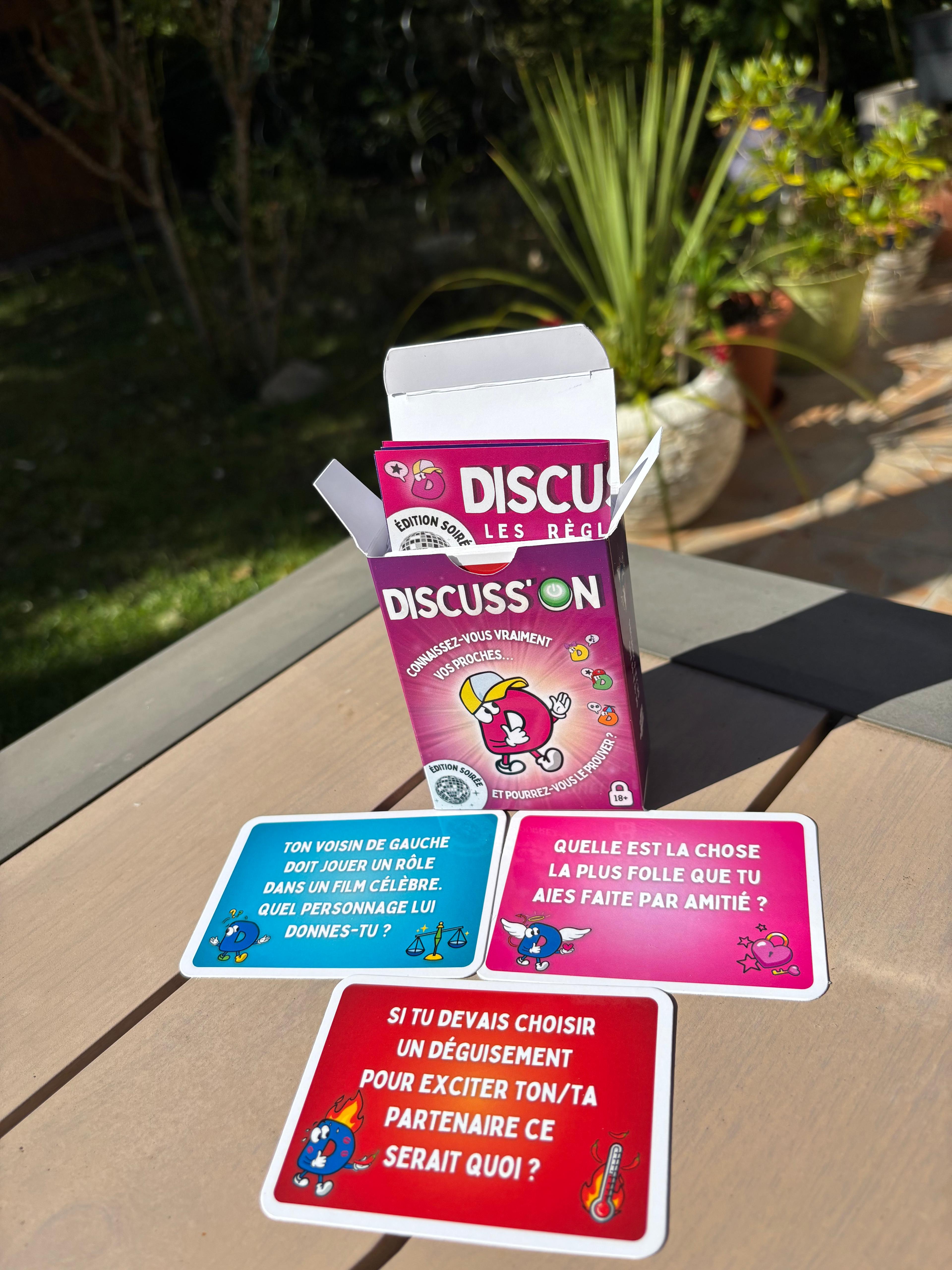 Jeu Discuss'ON Soirée